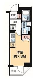 AZEST阪東橋Ⅱ 9階 間取り図
