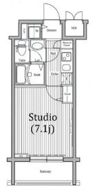 ガラ・ステーション岩本町North 12階 間取り図