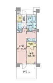 アトラスシティ千歳烏山グランスイート杜の棟 1階 間取り図