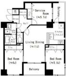 オークヒルズ五番館 403 間取り図