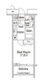 コンフォリア中落合 210 間取り図