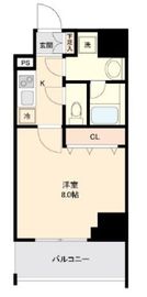 リテラス大島 403 間取り図