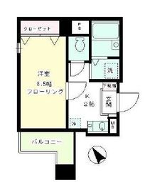 メインステージカテリーナ恵比寿駅前 5階 間取り図