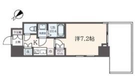 フェルテ中野 407 間取り図