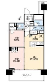 THE ITABASHIテラス 14階 間取り図