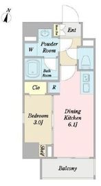 DeLCCS板橋North (デルックス板橋ノース) 504 間取り図