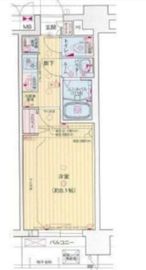 プレサンス横浜大通り公園 11階 間取り図