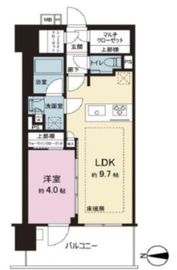 プレシス川崎レジデンス 13階 間取り図