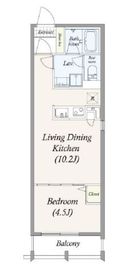 GRAN PASEO 三宿 (グランパセオ三宿) 205 間取り図