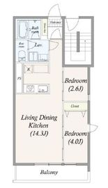 GRAN PASEO 三宿 (グランパセオ三宿) 402 間取り図