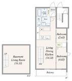 GRAN PASEO 三宿 (グランパセオ三宿) 102 間取り図