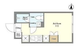 ガーデンレジデンス恵比寿 306 間取り図