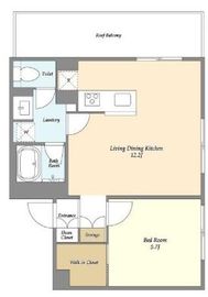 ガーデンレジデンス恵比寿 307 間取り図