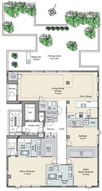 HILLPEAK TOKIWAMATSU 2階 間取り図