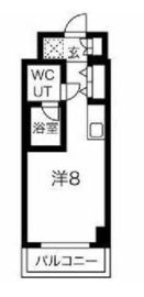 クラリッサ川崎ブルーノ 10階 間取り図