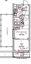 レガリス武蔵小山 305 間取り図