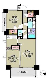 日神パレステージ王子神谷Ⅱ 9階 間取り図