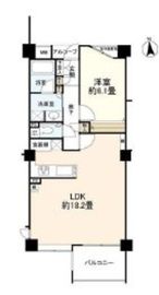 グランコピエ広尾 6階 間取り図