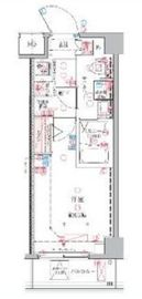 クレヴィスタ横浜綱島 4階 間取り図