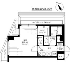 ステージファースト青山 5階 間取り図