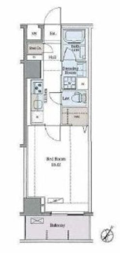 LUXENA HEIWADAI (ラグゼナ平和台) 712 間取り図