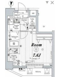 メイクスデザイン新宿落合 4階 間取り図