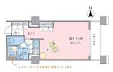シティフロントタワー 6階 間取り図