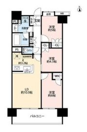 プレシス本厚木パークフロント 12階 間取り図