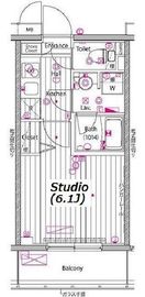 ガーラ・プレシャス川崎 10階 間取り図