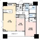 ルフォン築地ザ・レジデンス 5階 間取り図