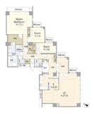 小石川パークタワー 19階 間取り図