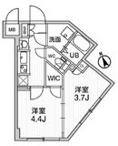 ルネサンスコート桜新町 502 間取り図