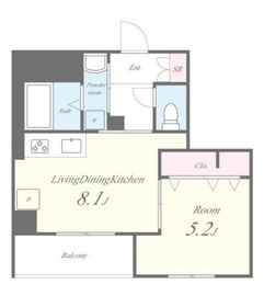 TSレジデンス東陽町 101 間取り図