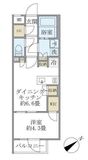 コンポジット早稲田鶴巻町 402 間取り図