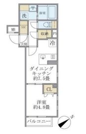 コンポジット早稲田鶴巻町 101 間取り図