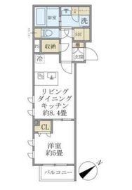 コンポジット早稲田鶴巻町 404 間取り図