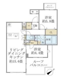 コンポジット早稲田鶴巻町 501 間取り図