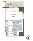 ラグゼナ横浜鶴見 604 間取り図