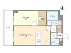 メゾンドオンディーヌ 314 間取り図