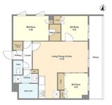 メゾンドオンディーヌ 301 間取り図