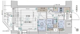 エステムプラザ品川西小山 8F1 間取り図