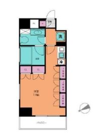 アルス高輪フェアヒルズ 4階 間取り図