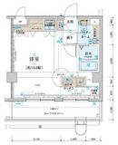リヴシティ関内 9階 間取り図