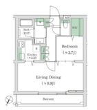 レジデンシャルスター白山シーズンテラス 1階 間取り図