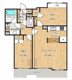 アトラスタワー北千住 9階 間取り図