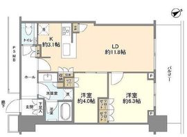 THE TOWER JUJO (ザ・タワー十条) 20階 間取り図