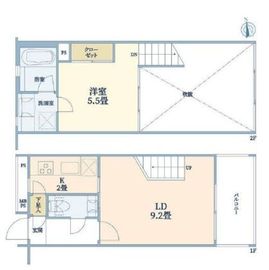 ウェルスクエア碑文谷 305 間取り図