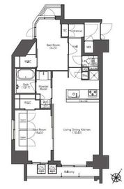 コンフォリア滝野川 7階 間取り図