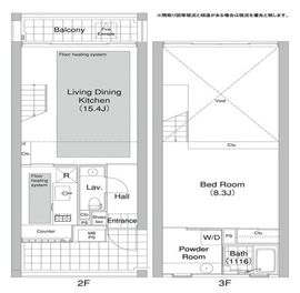 エルスタンザ代官山 タワー棟 207 間取り図