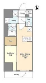 グランカーサ船堀Ⅰ 302 間取り図